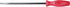 Mayhew Tools 27344 USA Slotted Screwdriver, Red, 3/8-Inch x 10-Inch