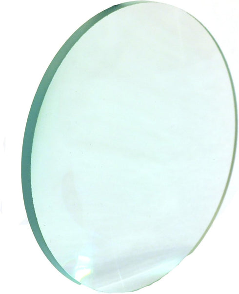 200mm 3" (75mm) Double Convex Lens, Focal Length, Diameter - Spherical, Optically Worked Glass Lens - Ground Edges