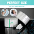 2000 Count Dental Cotton Rolls | Absorbent Nose Bleed Stoppers and Nose Plugs for Dental Procedures, Wisdom Teeth