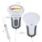 (CL2) Dual-Function Water Tester: pH & Chlorine Meter for Pools, Spas, Hydroponics & Drinking Water, Pools, Spas