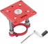 ZGHUNVRE Router Table Lifting System, Milling Table Elevation, 65mm Aluminum Alloy Insert Plate