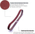 3/8 x 13 Sanding Belts - 120 Grit Aluminum Oxide Belt Sander Paper, 24 Pack (3/8x13in, 120 Grit)