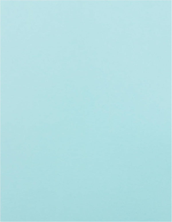 LUXPaper 8.5" x 11" Paper, Letter Size, Pastel Blue, 60lb. Text, 50 Qty
