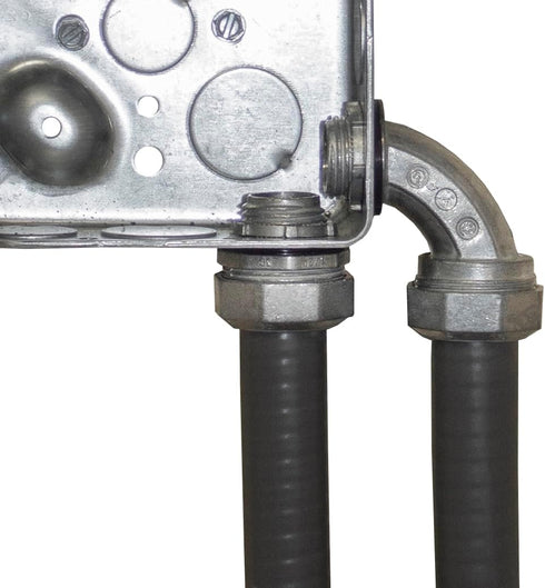 Sigma Engineered Solutions ProConnex 49470 Liquid-Tight 90° Connector, 1/2-in