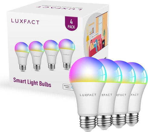 Alexa Light Bulbs 130W Equivalent, Smart Light Bulbs Directly Works with Alexa,