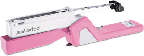 PaperPro 1588 Pink Ribbon Compact Stapler, 15-Sheet Capacity, Pink/White Color