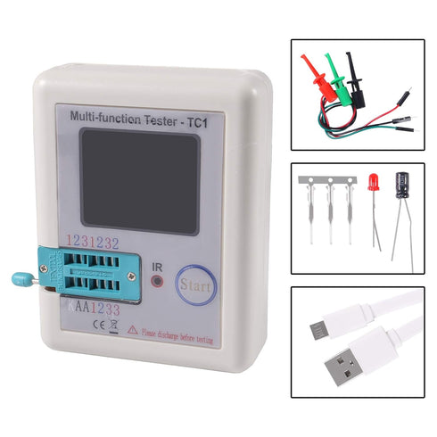 AITRIP LCR-TC1 Colorful Display Pocketable Multifunctional Transistor Tester for Diode Triode Capacitor