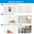 DEWENWILS Remote Control Outlet, Wireless Wall Mounted Light Switch, Electrical Plug in On Off Power Switch