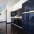 Wudnaye Black Contact Paper Glossy Peel and Stick Wallpaper, Waterproof Self Adhesive for Kitchen 15.7inchx78.7inch