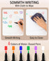 Nicpro 2 PCS Magnetic Acrylic Calendar for Fridge, Clear Dry Erase Board with 12 Color Markers & Pen Holder