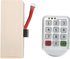 Digital Electronic Coded Lock Keyless Entry Cabinet Password Lock Keypad Lock for Wardrobe Shoe Cabinet Bedside Table