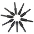10pcs Rotary Rasp Set, 6.3mm(1/4 Inch) Shank, Woodworking Twist Drill Bits, Electrical Tools, Grinding Head