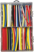 Electriduct 180PCS Heat Shrink Tubing Kit 2:1 Ratio - Assorted Sizes Range: 1/16" to 3/8"