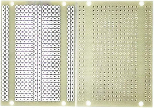 YUNGUI PCB Veroboard - 10PCS 5X7cm Protoboard for DIY Soldering and Electronic Experiment Projects