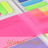 BAYTORY 700 Sheets Transparent Sticky Notes, Clear Bright Waterproof 3 x 3 inch Memo Pad for Annotating Books