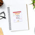 Empowering Sticky Note Pads 12 Pieces, 3" x 4" Motivational Educator Sticky Notes for Teacher Students Office Supplies