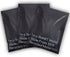 SMART 12x15.5 Recycled Poly Mailers, 100 Pack of Black Eco-Friendly Mailing Bags, Recyclable & Sustainable Supplies