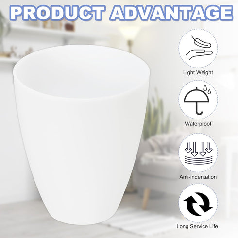 1.65" 4.53" 5 PATIKIL Hole High Plastic Lampshade, Pcs Floor Lamp Light Covers Replacement Lamp Shade Cover for Floor