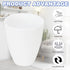 1.18" 4.53" 5 PATIKIL Hole High Plastic Lampshade, Pcs Floor Lamp Light Covers Replacement Lamp Shade Cover for Floor