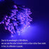 80ft 300 Solhice Black Light String Lights for Glow Party, LEDs Blacklights Fairy Lights with Remote Plug