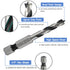 Mesee 6Pcs Brad Point Stubby Drill Bits Set, HSS 4241 Steel, 1/4" Quick Change Hex Shank for Woodworking