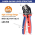 HKS Crimping Tool for Open Barrel Terminals, 24-16 AWG Labor-saving Crimper for AMP-TE