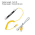 MECCANIXITY Digital Thermocouple Thermometer K Type Temperature Meter with Surface Thermocouple Probe