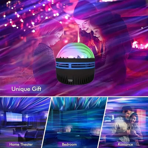 Aurora Lights Projector, Northern Light Projector with Remote Control, Night Light Projector for Kids Adults, for Gaming Room/Bedroom/Ceiling/Party by Igni