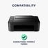 TS3550i TS3551i kwmobile Dust Cover Compatible with Canon PIXMA / - Printer Case - Fabric Protector Cover - Light Grey