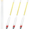 Weewooday Hydrometer Alcohol 0-200 Proof & Tralle for Liquor Distilling, 3 Pieces