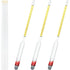 Weewooday Hydrometer Alcohol 0-200 Proof & Tralle for Liquor Distilling, 3 Pieces