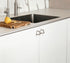 SMOKT 1Pcs 32mm) White Furniture Handles Wardrobe Room Cupboard Cloakroom Bedside Cabinet Handle Bedroom Accessories