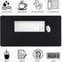 Leather Desk Pad, Non-Slip Desk Protector Mat, Waterproof Desk Blotter for Home Office - Black (31.5×15.7 Inches)