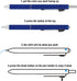 SMTTW 4-in-1 Multicolor Pen, Mechanical Pencil & Black Red Blue Metal Pen with Portable Case & Gift Box