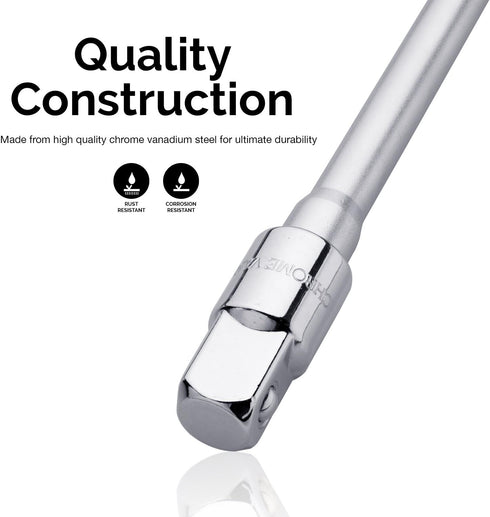 Neiko 01135A 3/8-inch Drive T-Handle Wrench with Long Reach | Chromium Vanadium Steel by NEIKO