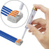 50 Pcs Lever Connectors Nuts, 4 Conductor Combination Compact Wire Connectors, Fast Connection Terminal 28-12 AWG