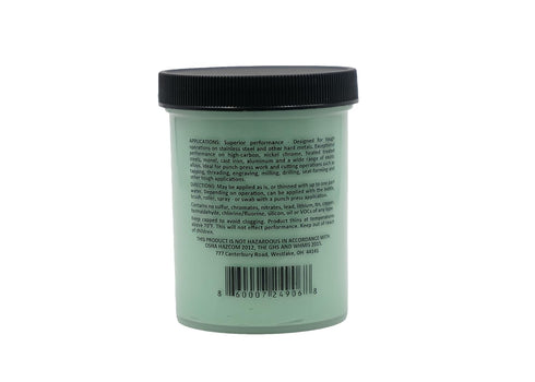 8oz Anchorlube All-Purpose Metalworking Compound Jar - Water-Based Cutting Fluid for Drilling, Tapping, Sawing - Great