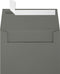 LUXPaper A6 Invitation Envelopes | 4 3/4" x 6 1/2" | Peel & Press | 80lb. Text | Smoke Gray | 50 Qty