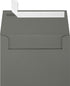 LUXPaper A6 Invitation Envelopes | 4 3/4" x 6 1/2" | Peel & Press | 80lb. Text | Smoke Gray | 50 Qty