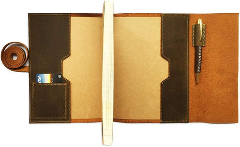 Lined Paper Refill Notebooks for Sovereign-Gear Refillable Leather Journal, Eco-Friendly, A5 Ruled Notepad, 240 Pages