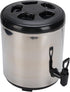 Generic 6L 304 Insulated Beverage Dispenser, Stainless Steel Drink Dispenser, Hot Cold with Convenient Handle, Ideal