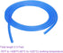 DMiotech 5/32" ID 1/4" OD 3.3 Feet Blue Silicone Tube, Industrial Tubing for Water Air Pump