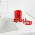 InnoHHustle 32mm Kitchen Faucet Fixing Nut PP Plastic Faucet Lock Nut for Threaded Pipe OD Anti Loosening Hot and Cold