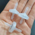 One Way Check Valve, 3/16" Hose Barb Non Return Plastic Valve for Water Fuel Oil Air Gas (Pack of 3)