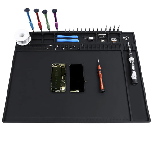 Premium Heat Resistant 932°F Silicone ESD Safe Electronic Repair Work Mat for BGA and Soldering