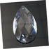 2pcs 38mm Mikikit Crystal Chandelier Pendant Elegant Hanging Swirl Decorations for Ceiling Lamp