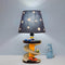 HERBESTBAY Table Lamp, Adorable 14 Inch Racing Road Style Kids Desk Lamp, Car