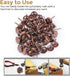 200 Pcs Upholstery Tacks Nails, Antique Brass Daisy Furniture Nails for Sofa, Crafts, 7/16" Head Diameter
