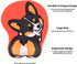 Ergonomic Mouse Pad with Gel Wrist Support 3D Funny Butt Anime Wrist Rest for Home & Office - Cute Dog by Meffort Inc
