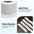 LW Label Compatible Dymo 30327 1-Up File Folder White Paper Labels 9/16" x 3-7/16", 130 Stickers per Roll, 12 Rolls